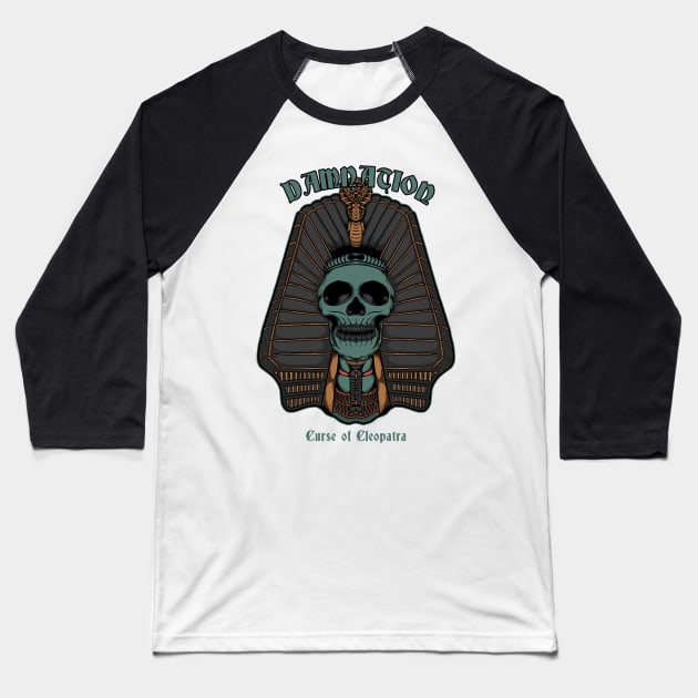 The Cleopatra Curse Baseball T-Shirt by Merchsides